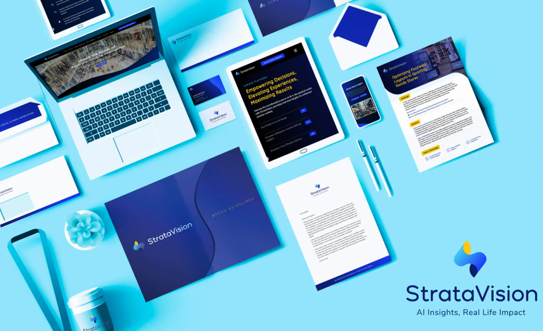 StrataVision homepage screenshot