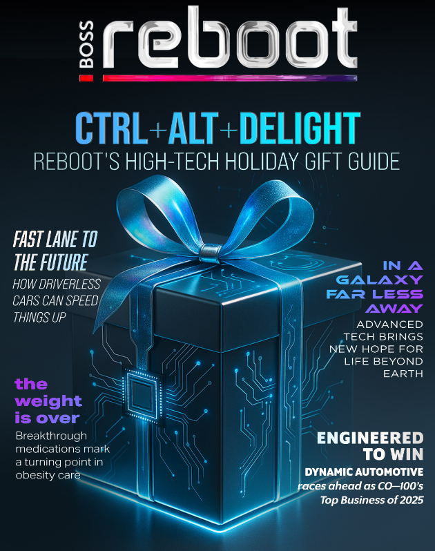Reboot Magazine cover