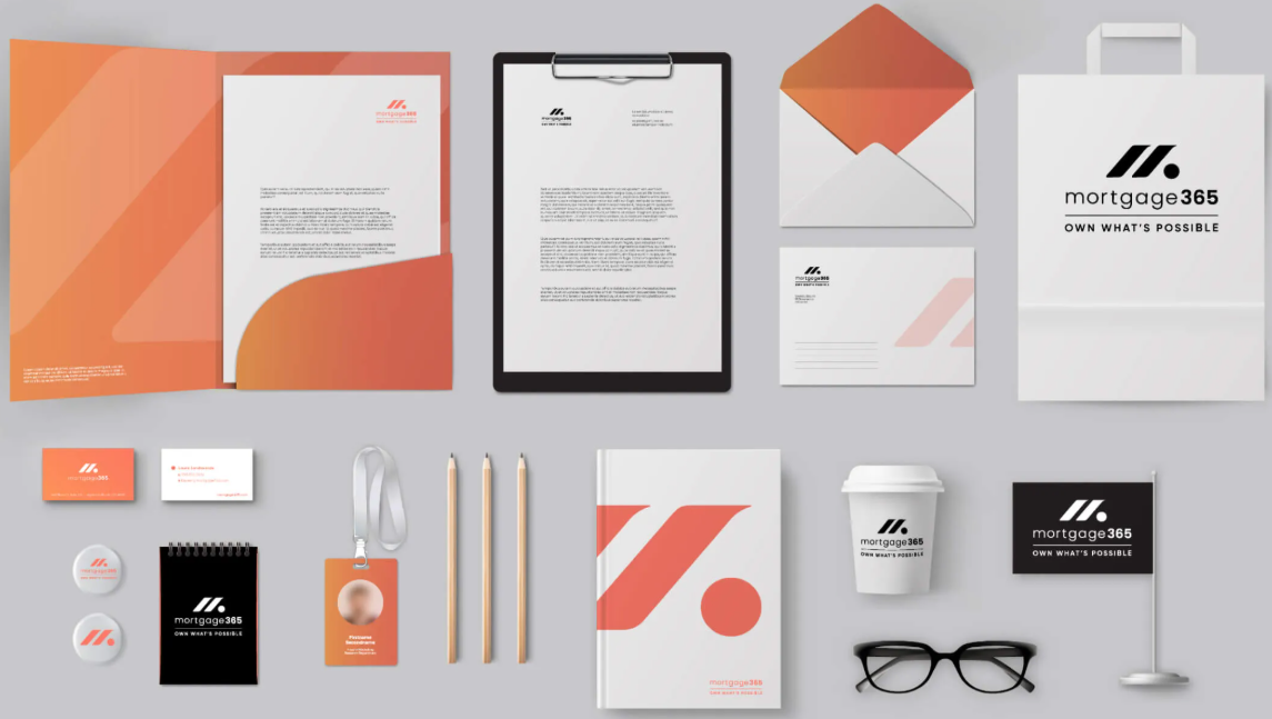 Mortgage365 brand book spread
